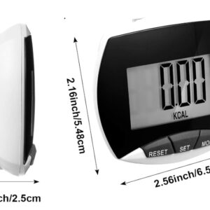 Black Clip Pedometer